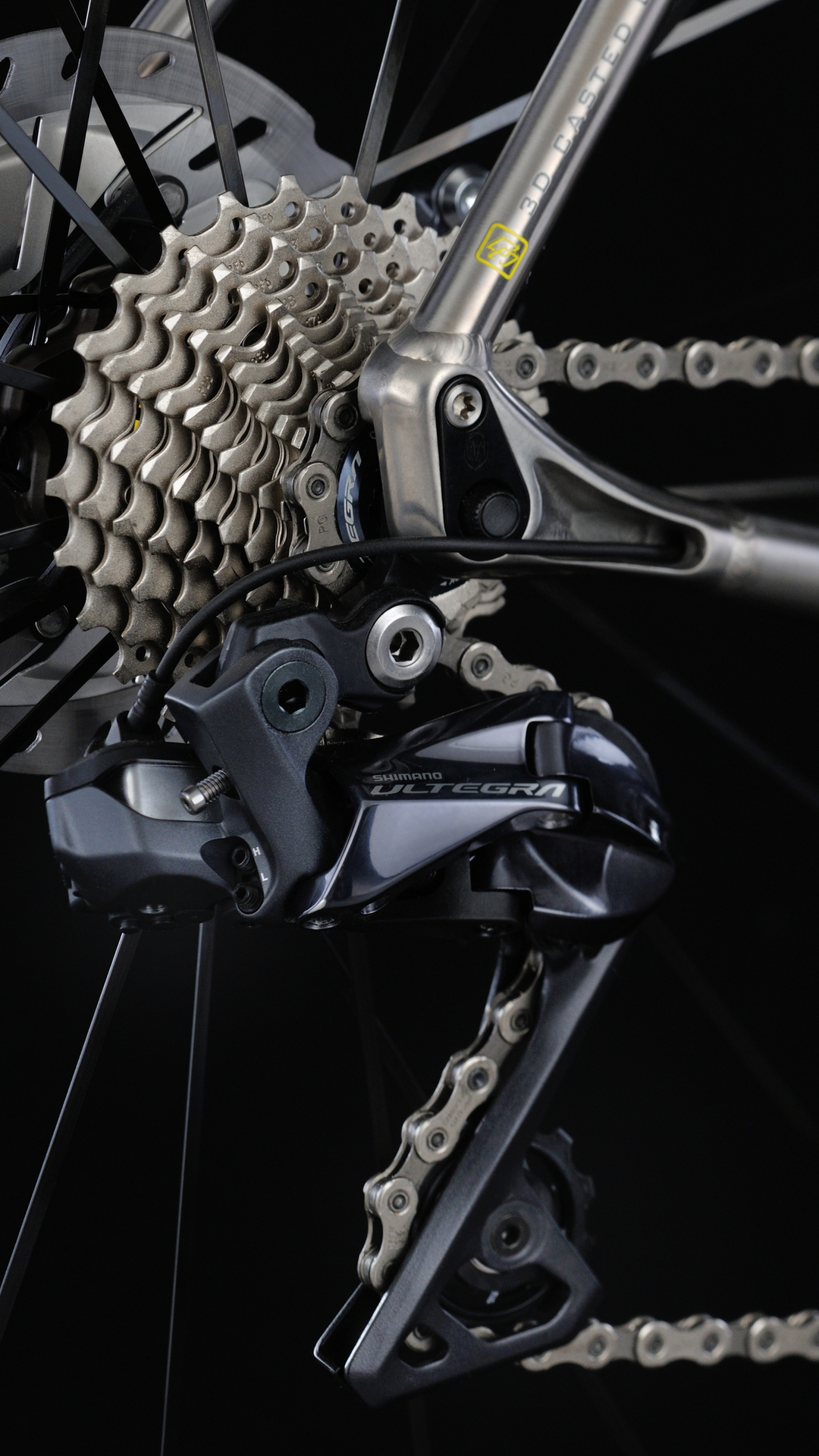Yukon Disc de praktische titanium toerfiets en lange afstandsfiets met schijfremmen Van Nicholas